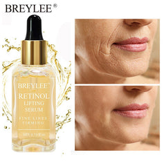 BREYLEE Retinol Lifting Firming Serum Face Collagen Essence Remove Wrinkle Anti Aging Care Fade Fine Lines Repair Tighten Skin