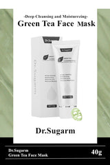 Dr.Sugarm Blackhead Mask Moisturizing Green Tea Deep Cleansing  Pore Strip Remove Acne Nose Black Mask