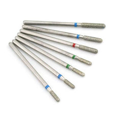 7pcs/Set Diamond Nail Drill Bit Rotery Electric Milling Cutters For Pedicure Manicure Files Cuticle Burr Nail Tools Accessories