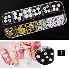 Butterfly Nail Sequins Glitter  Style Moon Flakes Paillette Iridescent  Maple Leaf  Decoration 3d Nail Art Sequins  Nail art