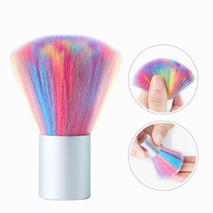 1pc Rose Nail Art Dust Brush For Manicure Rose Head Brush Blush Powder Brushes Fashion Gel Nail Accessories Nail Material Tools