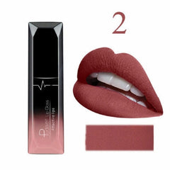 2019 Hot Waterproof Liquid Lip Gloss Metallic Matte Lipstick Cosmetic Sexy Batom Mate Lip Tint Makeup Lasting 24Hours Mate Levre