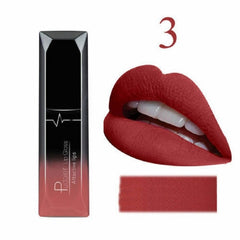 2019 Hot Waterproof Liquid Lip Gloss Metallic Matte Lipstick Cosmetic Sexy Batom Mate Lip Tint Makeup Lasting 24Hours Mate Levre