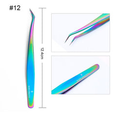 BORN PRETTY Nail Cuticle Nipper Stainless Steel Rainbow Tweezer Clipper Dead Skin Remover Scissor Plier  Pusher Tool