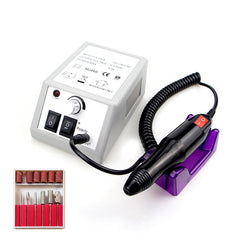 Nail Drill Machine 35000RPM Pro Manicure Machine Apparatus For Manicure Pedicure Kit Electric Nail File With Cutter Nail Tool