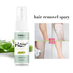 Semi-permanent Painless Hair Removal For Legs Arms Chest Private Part Hair Growth Inhibitor Natural Quick Removal Spray TSLM2