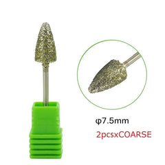 BNG 4 TYPE Diamond Nail Drill Bit Rotary Burr Foot Cuticle Clean Cutter Manicure Pedicure Tools Drill Accessories Mills Umbrella